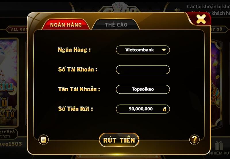 Rút tiền suvip – Thao tác đơn giản chưa đầy 5 phút 4 4 bước rút tiền tại cổng game suvip hết sức đơn giản