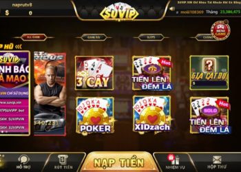 Nạp tiền suvip nhanh chóng với đa dạng phương thức