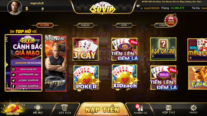 Review game bài suvip hot - Đánh giá cổng game uy tín 3 Giao diện game thu hút, tạo ấn tượng cho người người dùng